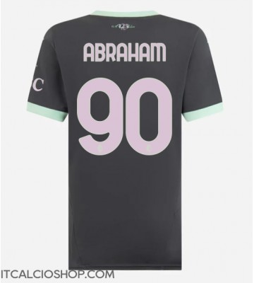 AC Milan Tammy Abraham #90 Terza Maglia Femmina 2024-25 Manica Corta